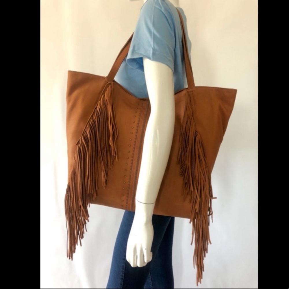 Lucky Brand Brown Leather Tote